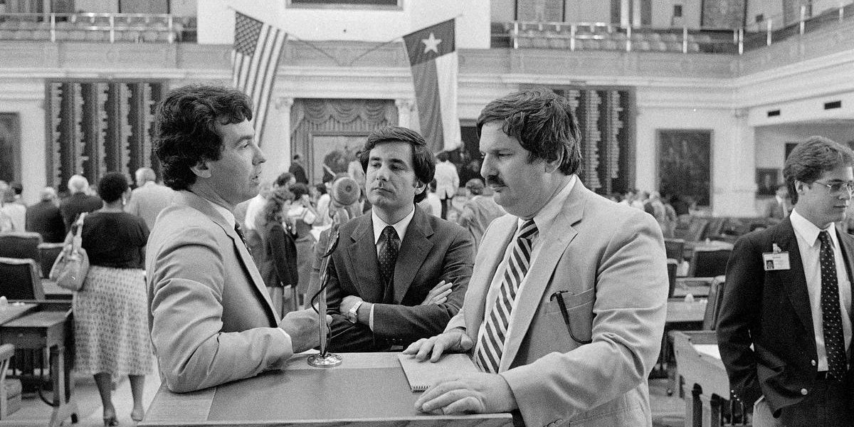 Gordon Arnold Mike Toomey and Paul Burka Tt